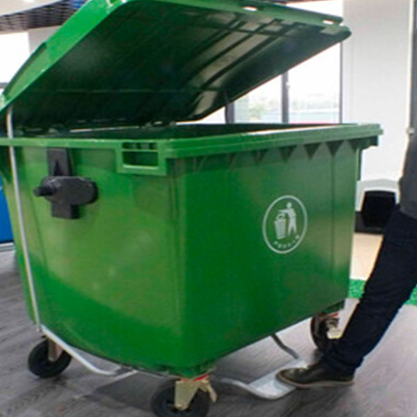 Contenedor de Basura 1100 litros con Pedal - Imagen 2