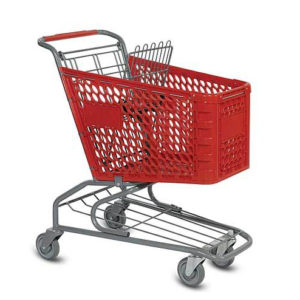Carrito de Compras Cesta Plástica