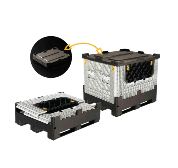 Contenedor Colapsable con Tapa